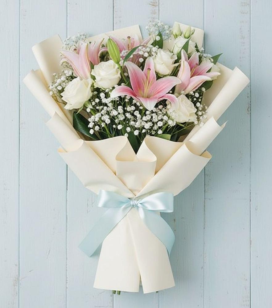 Букет цветов из: Лилии в Еремино