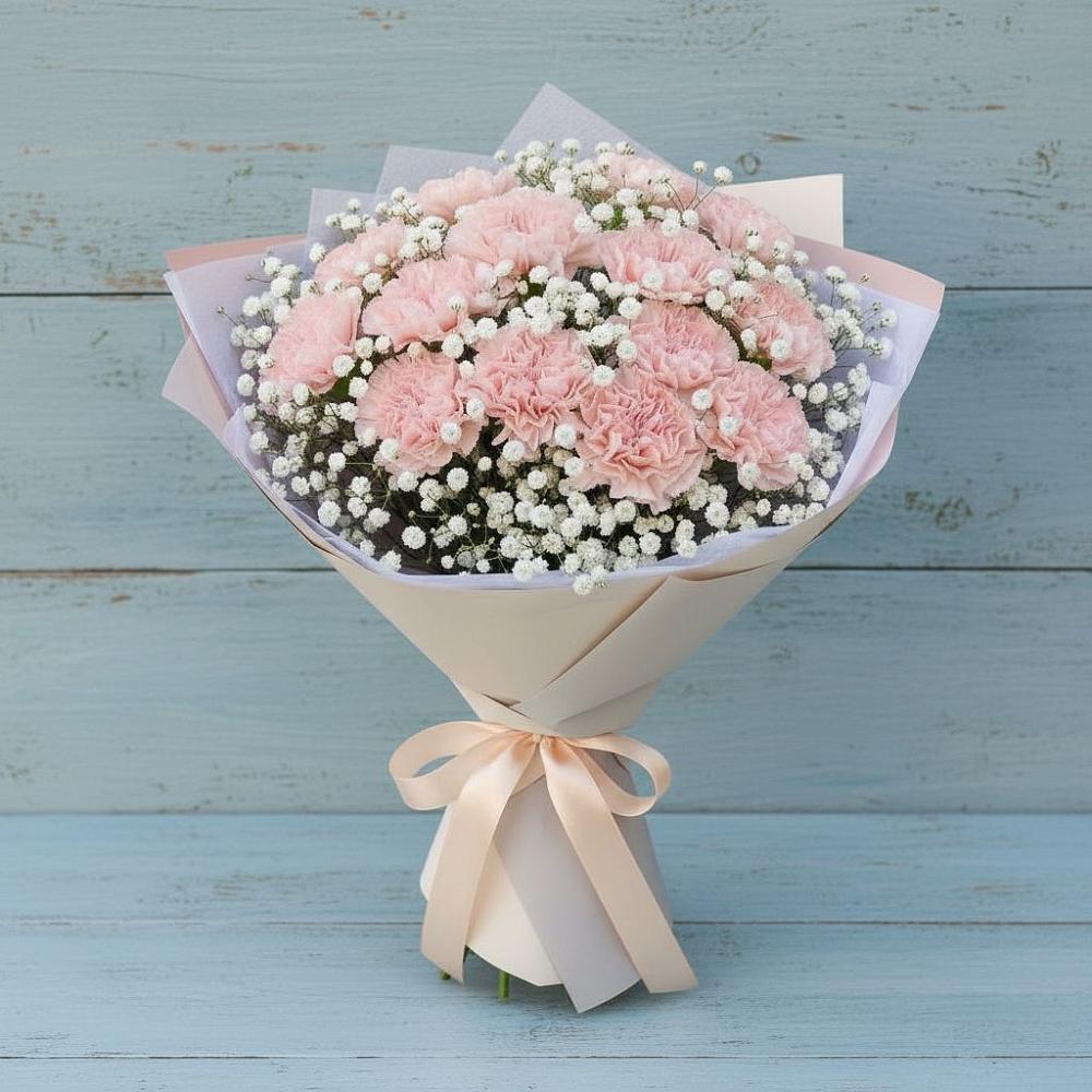 Букет цветов из: Гвоздики в Еремино