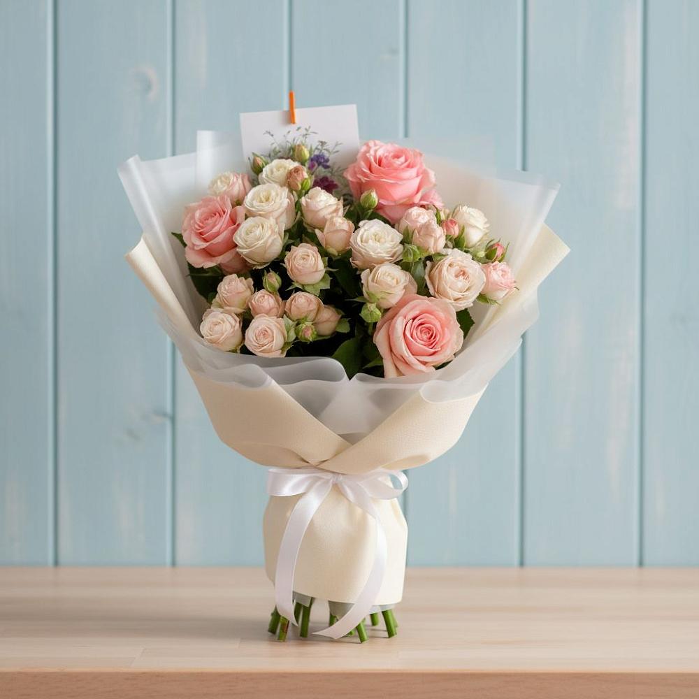 Букет цветов из: Розы в Еремино