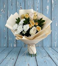 Букет цветов из:  Розы и Хризантемы #REPLACE_PRED# Еремино