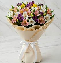 Букет цветов из:  Альстромерии в Еремино