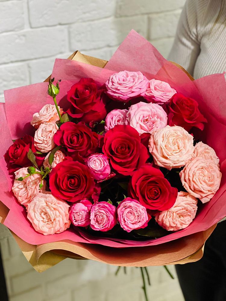 Букет цветов из: Розы в Еремино