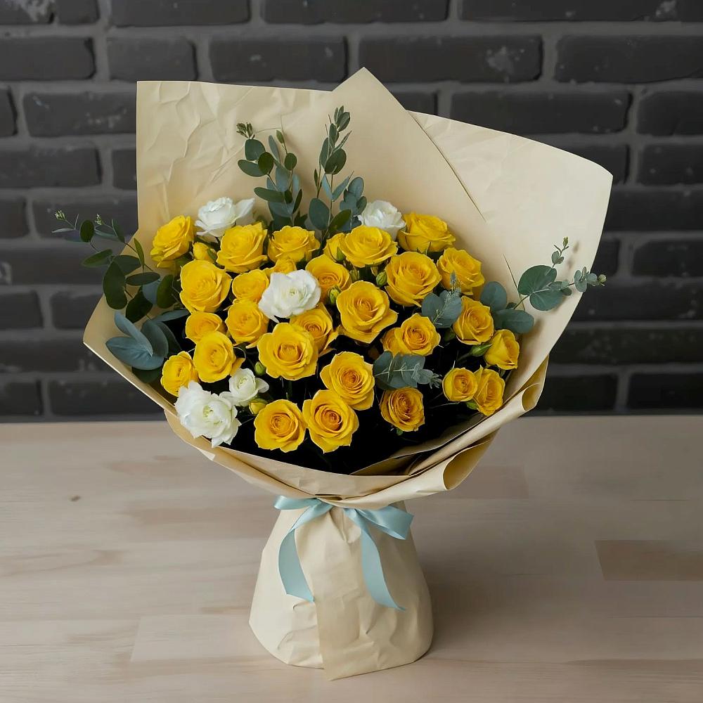 Букет цветов из: Розы в Еремино