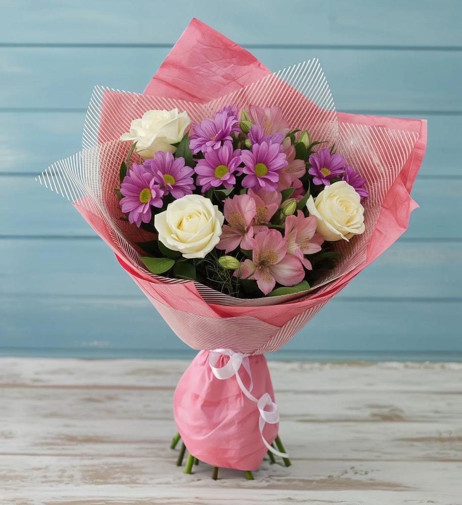 Букет цветов из: Герберы в Еремино