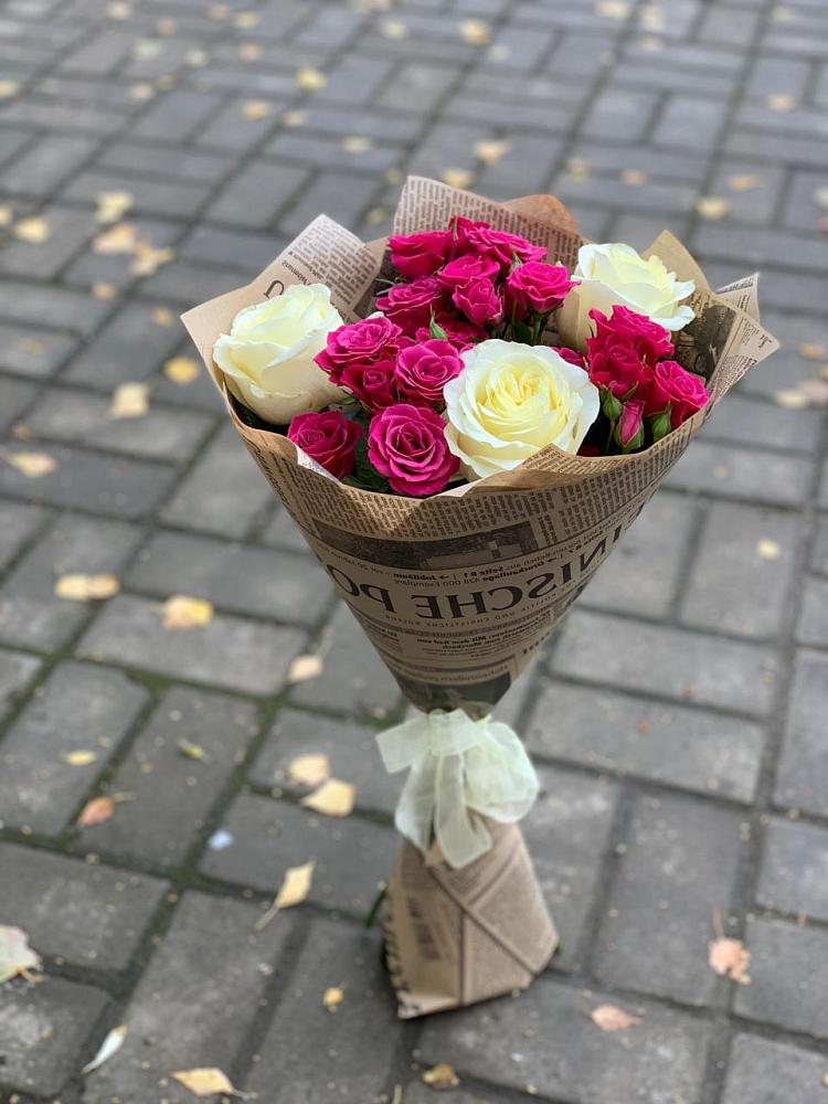 Букет цветов из: Розы в Еремино