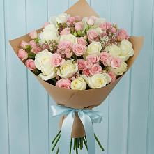 Букет цветов из:  Розы в Еремино